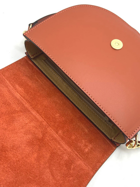 Elena Buckle Saddlebag - Black