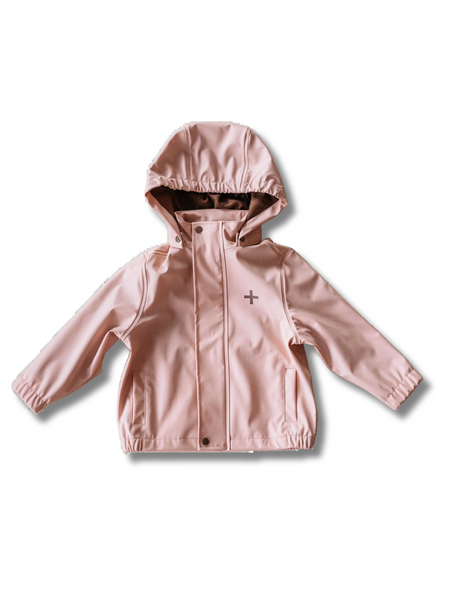 Recycled Rain Jacket  Dusty Pink