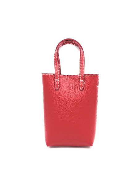 Lina Mini Phone Bag - Chili Red