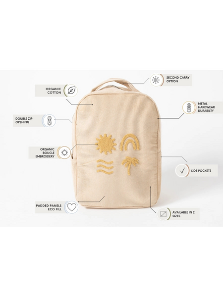Solstice Organic Backpack - Beige