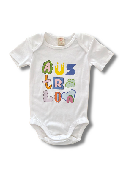Australia Short Sleeve Bodysuit