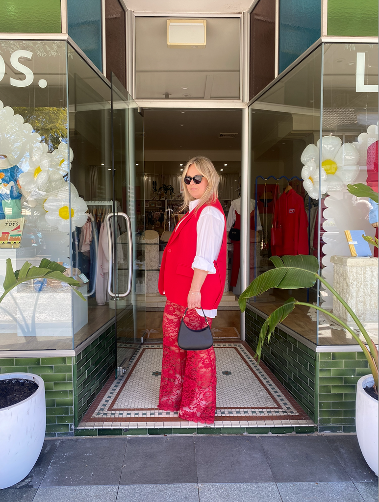 ❤️ Red Lace, Real Life