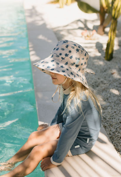 Island Breeze Wide Brim Bucket Hat