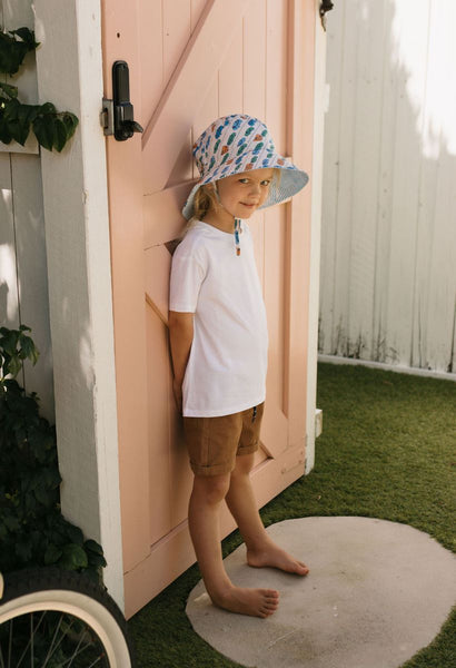 Fast Lane Wide Brim Bucket Hat