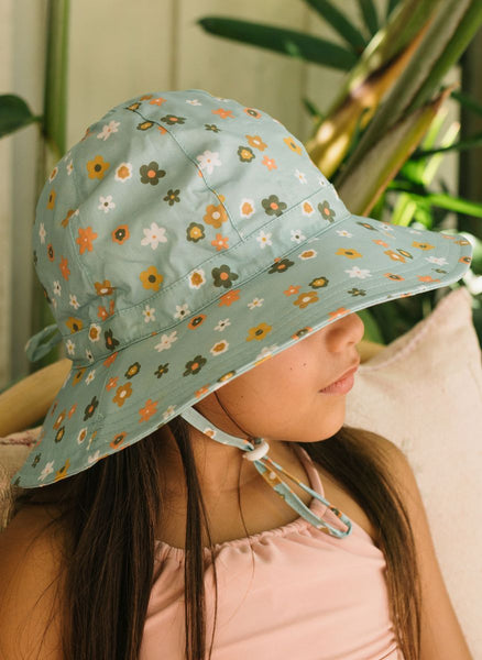 Little Flora Wide Brim Sunhat