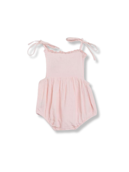 Spring Playsuit - Petal Pink