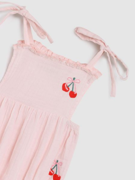 Spring Playsuit - Petal Pink