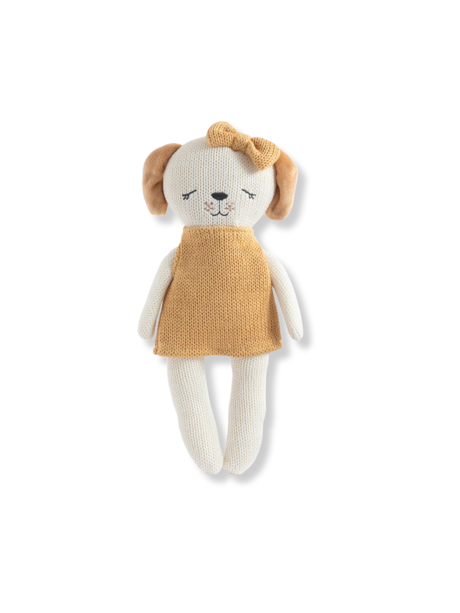 Paula The Puppy Knitted Animal