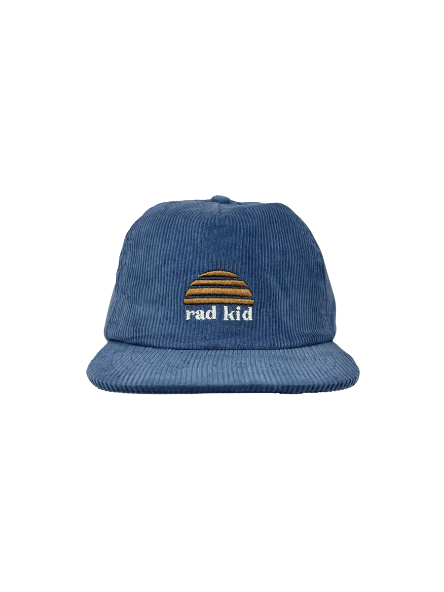 Rad Kid Cord Cap Denim Blue