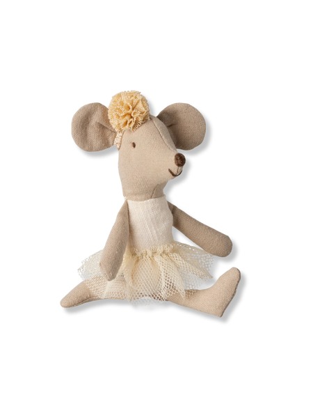 Ballerina Mouse Little Sister Off White