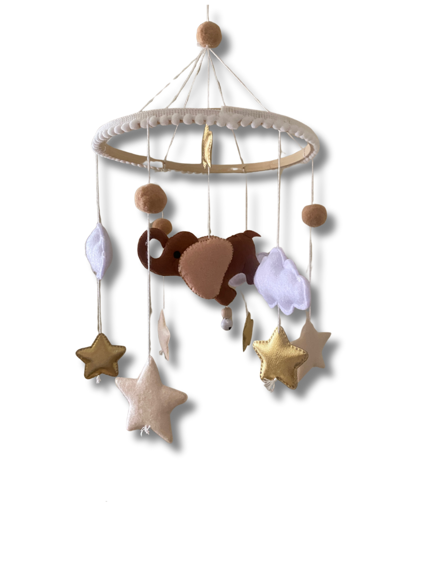 Dreamy Elephant Baby Mobile - Small
