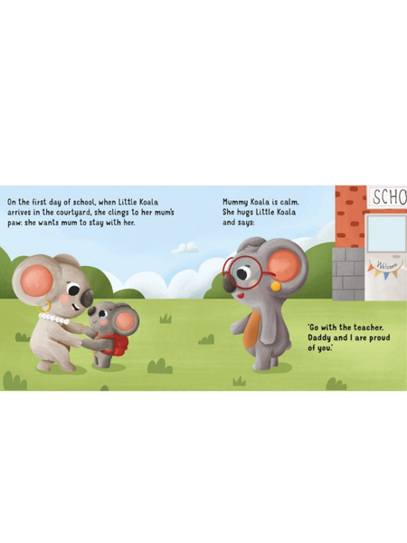 Step By Step I Go To School - Board Book