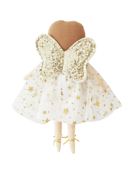 Holly Fairy Ivory Gold