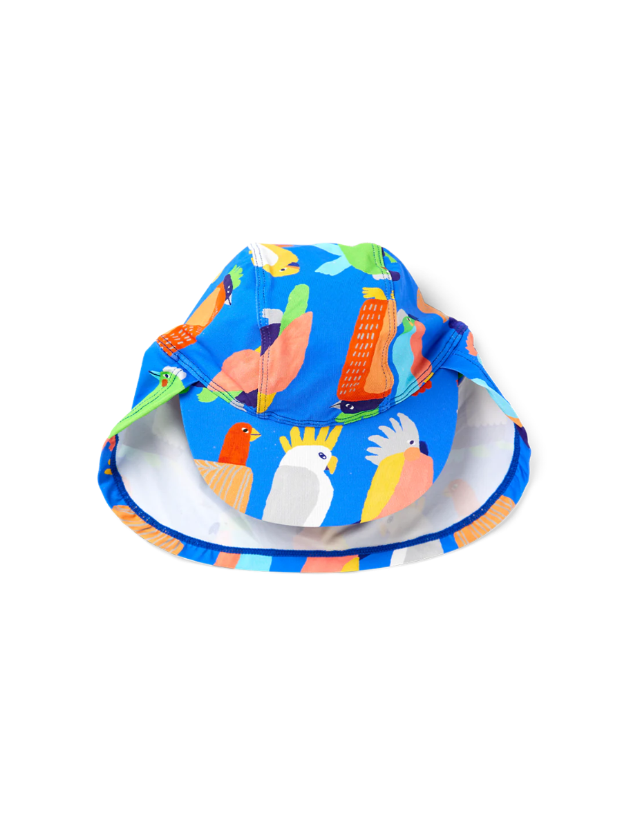 Flamin' Galahs Swim Flap Hat