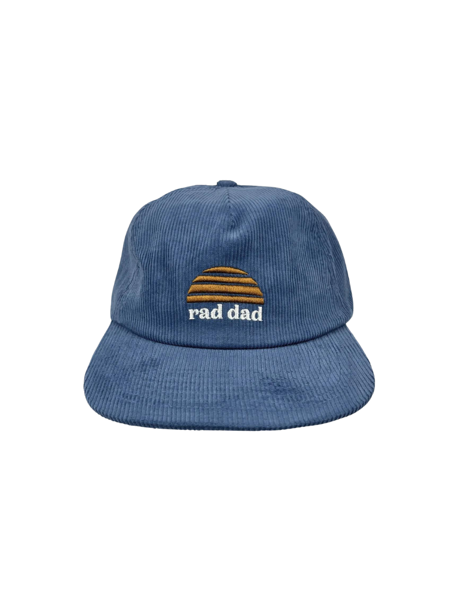 Rad Dad Cord Cap Denim Blue