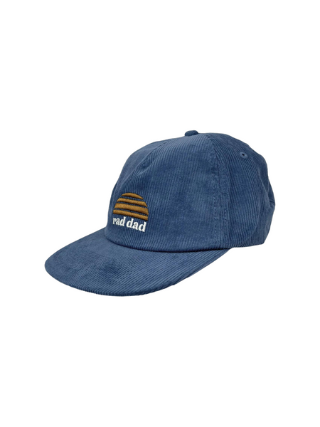 Rad Dad Cord Cap Denim Blue
