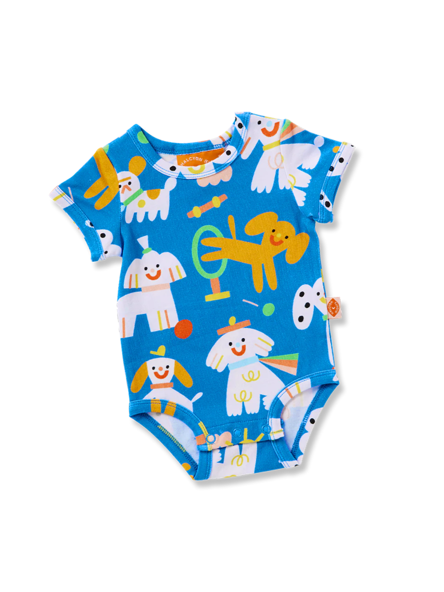 Puppy Park Short Sleeve Bodysuit