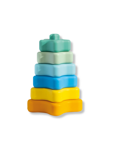 Silicone Stacking Tower Star - Sorbet