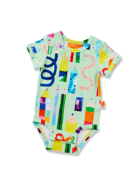 Scribble Squad Short Sleeve Bodysuit
