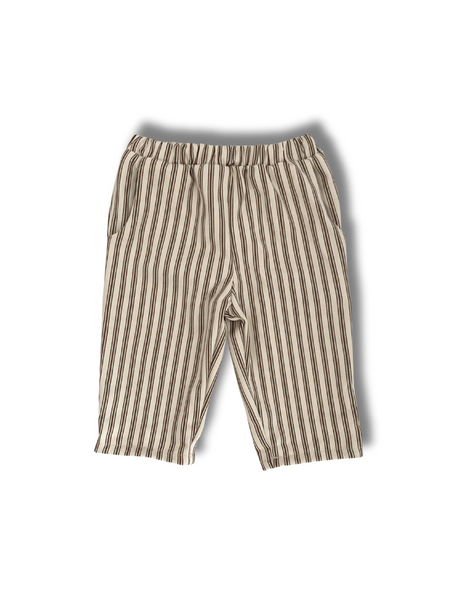 Olive & Beige Stripe Slacks