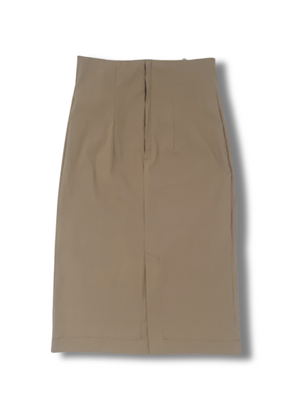Pencil Skirt Beige