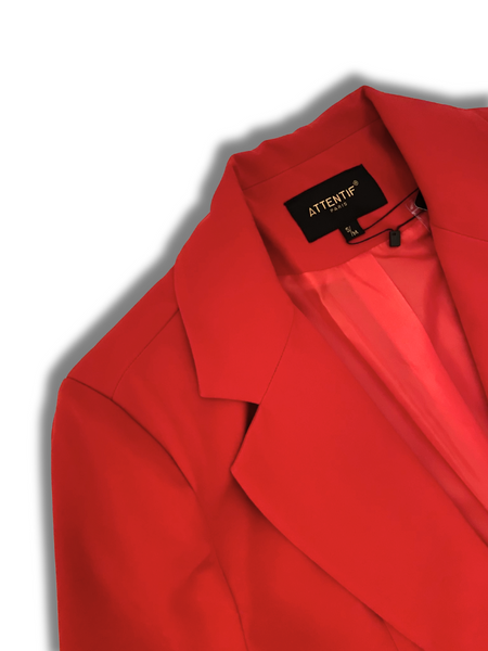 Timeless Oversized Jacket - Red