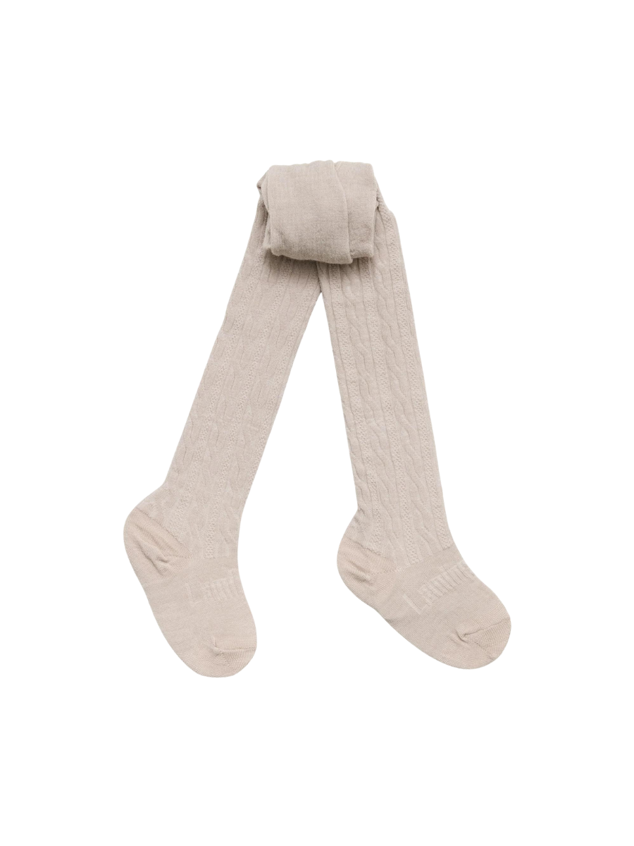 Merino Wool Baby Tights Oatmeal