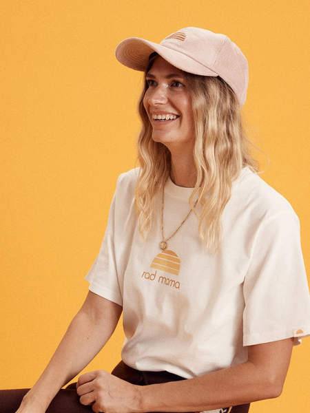 Rad Mama Cord Cap Mauve