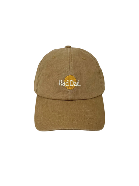 Rad Dad Washed Baseball Cap - Desert Sand