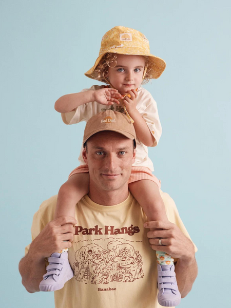 Rad Dad Washed Baseball Cap - Desert Sand