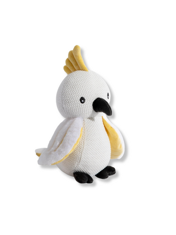 Colin The Cockatoo Knitted Toy