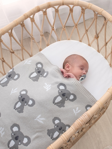 Koala Blanket Grey