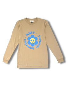 Perfectly Imperfect Long Sleeve Tee - Beige