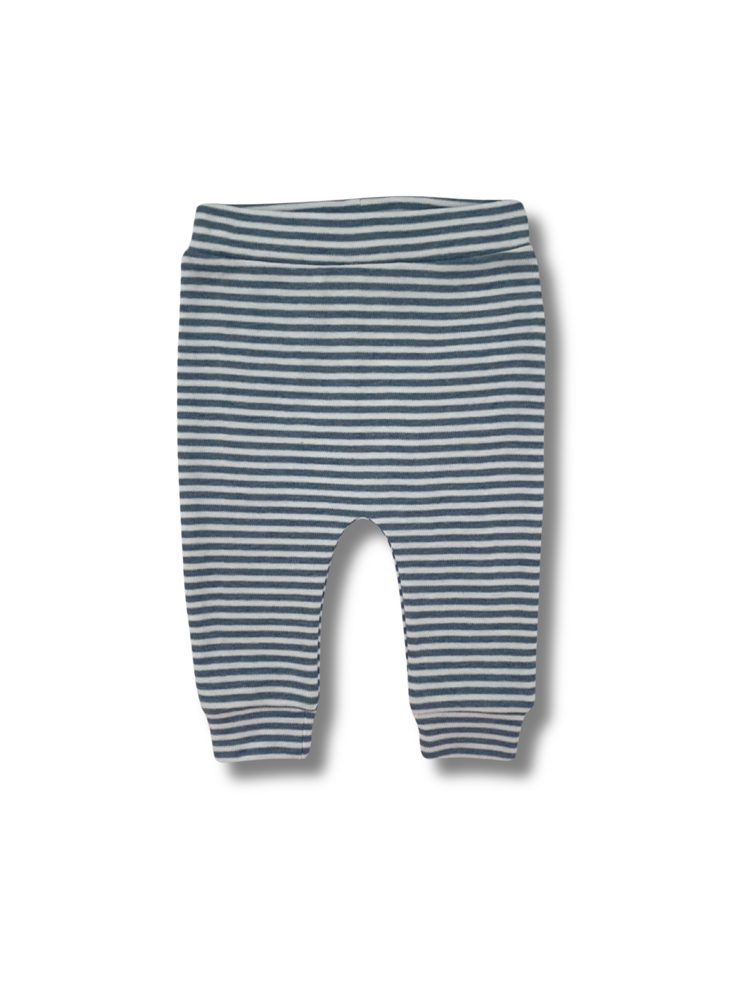 Comfy Baby Leggings - Blue Stripes