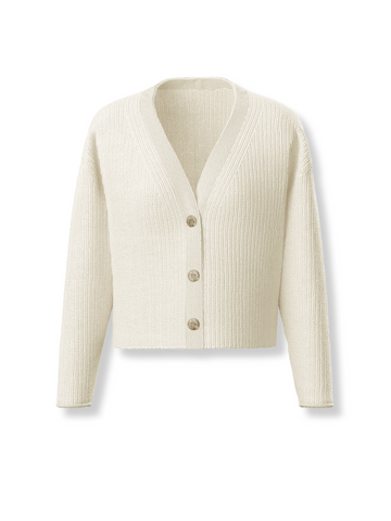 Bailey Cotton Cardigan - Cream
