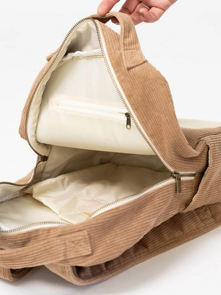 Yin Yang Organic Backpack - Chocolate