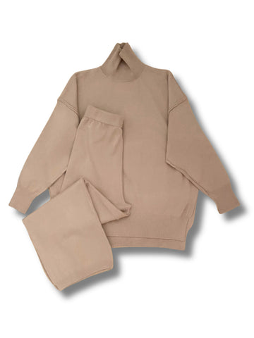 Winter Knit Set - Cinnamon