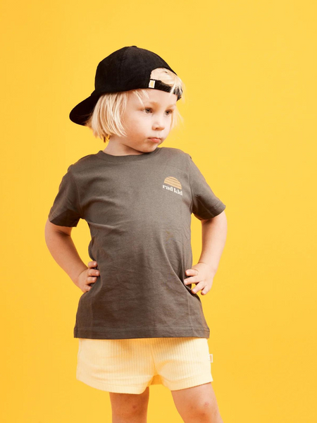 Rad Kid Faded Black Tee