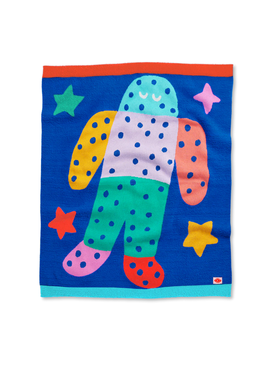 Rocket Ride Baby Blanket