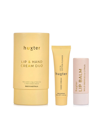 Lip & Hand Cream Duo - Lily & Cotton Flower