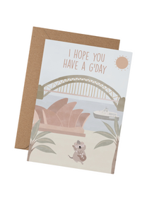 I Hope You Have A G'day Card