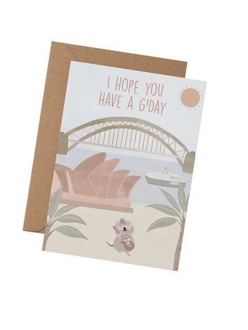 I Hope You Have A G'day Card