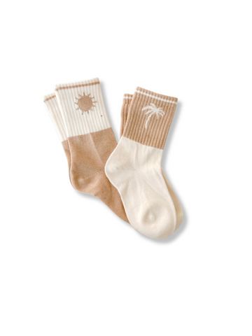 Organic Sports Socks 2-pack