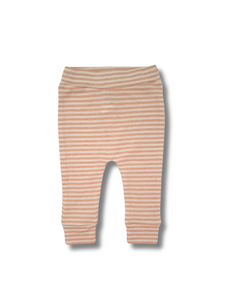 Comfy Baby Leggings - Pink Stripes