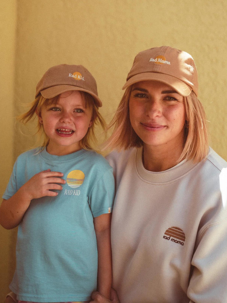 Rad Mama Washed Baseball Cap - Desert Sand