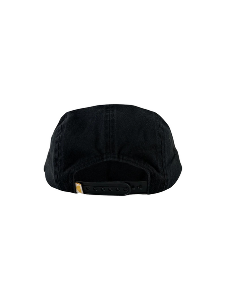 Rad Kid 5 Panel Cap Washed Black