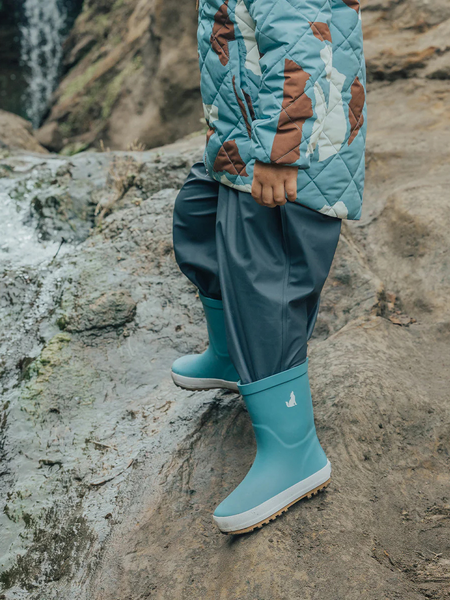 Rain Boot- Stone Blue