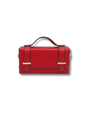 Collette Mini Clutch Bag - Red