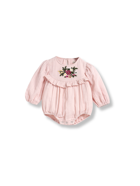 Betty Playsuit - Blush Pink