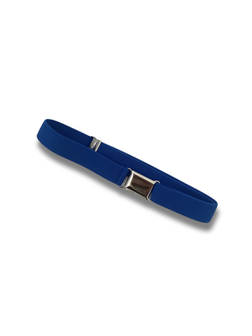 Kids Stretchy Clip Belt - Royal Blue